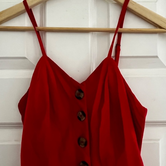 Japna Red Sundress - Picture 2 of 5